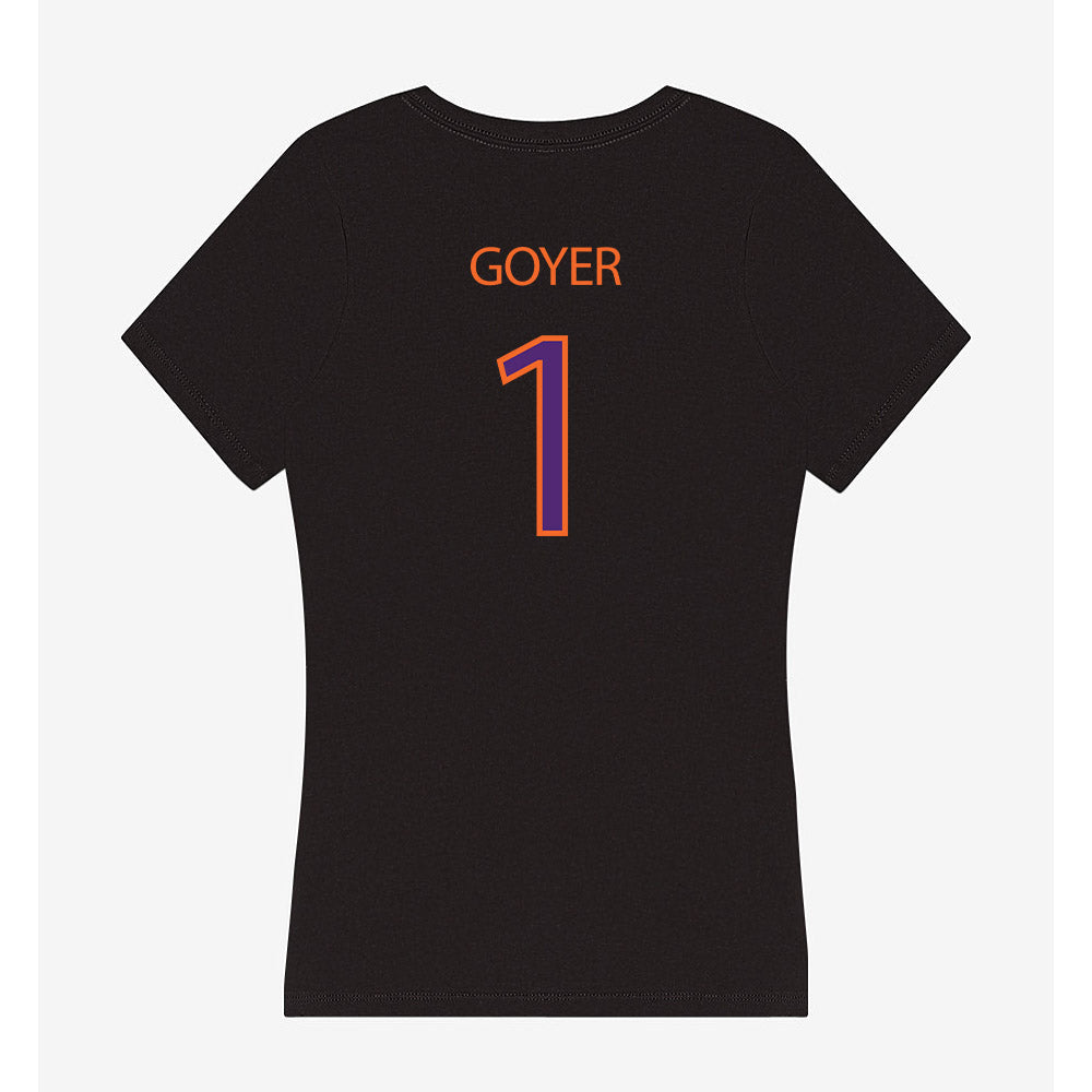 HWS - NCAA Men's Ice Hockey : Mavrick Goyer - Women's V-Neck T-Shirt-1