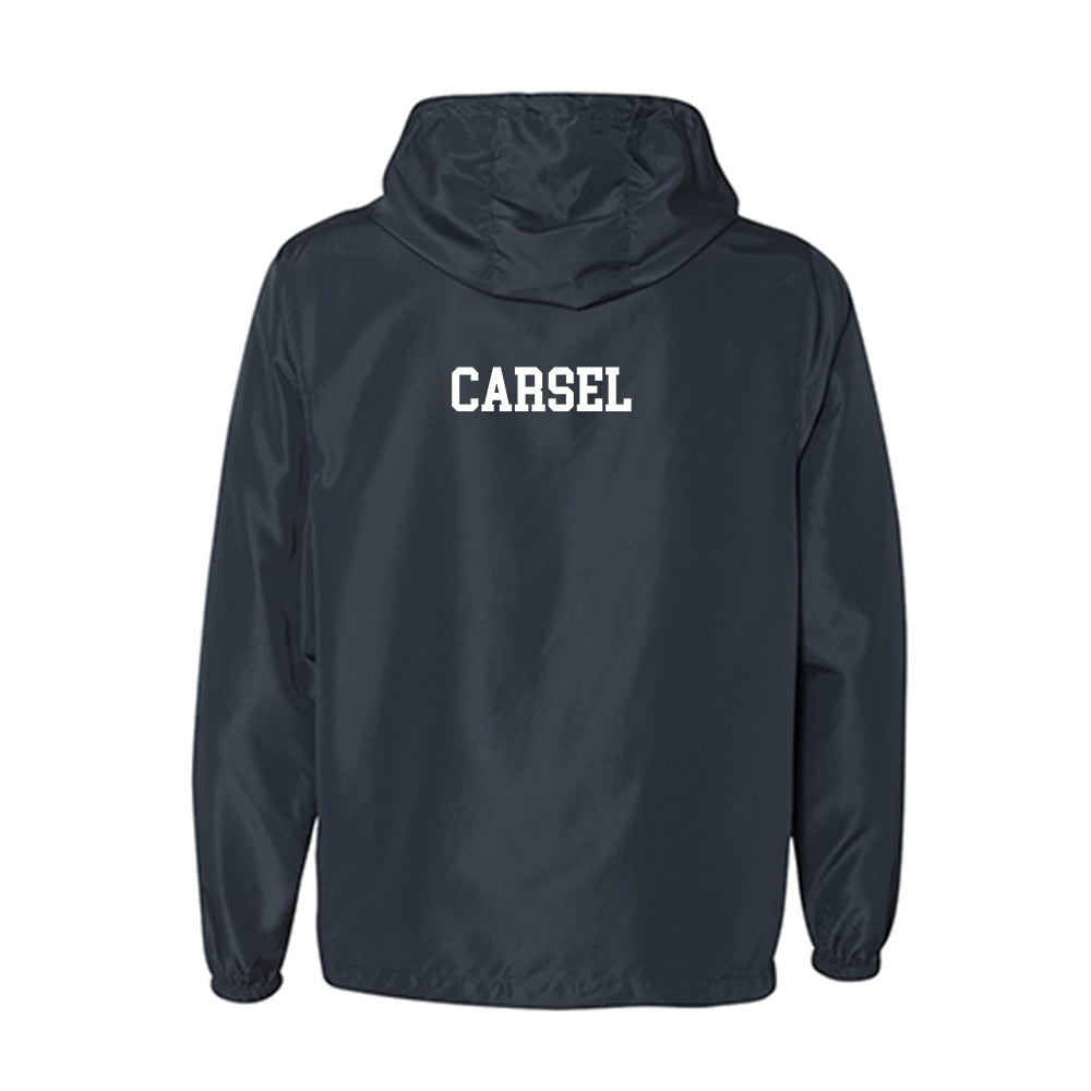 UNC - NCAA Men's Swimming & Diving : Isaac Carsel - Classic Shersey Windbreaker-1