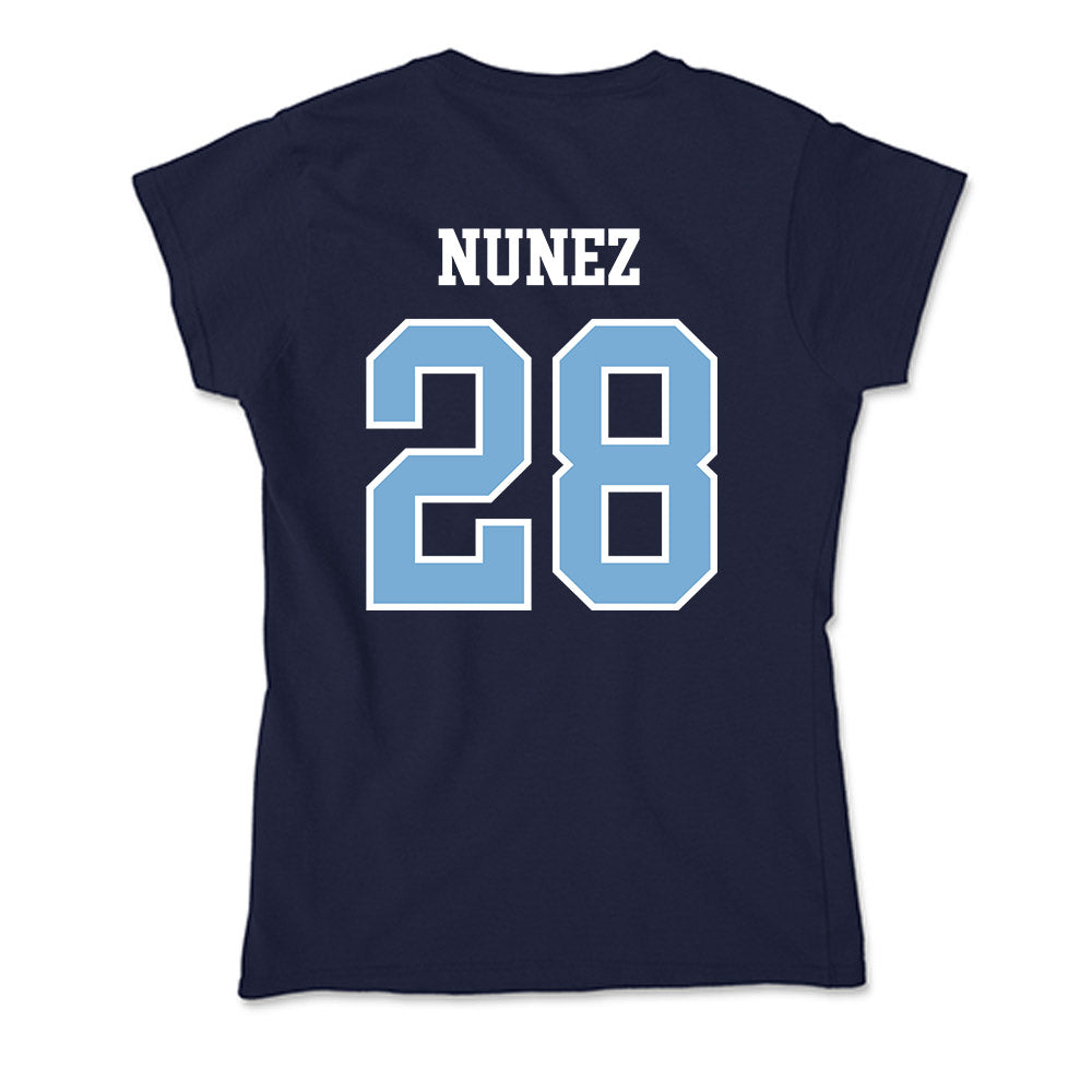 UNC - NCAA Baseball : Jadyn Nunez - Soft Style Women’s T-Shirt-1