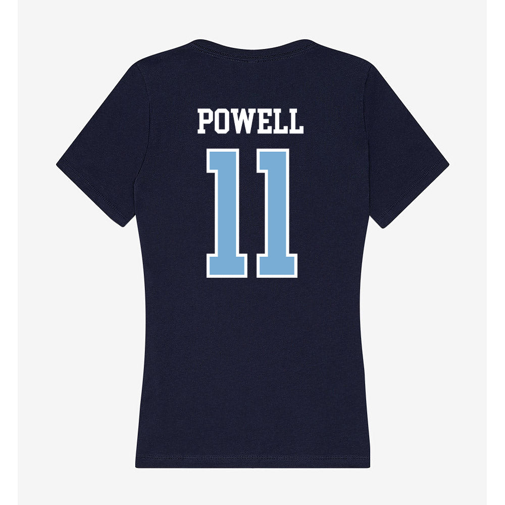UNC - NCAA Men's Basketball : Jonathan Powell - Women's V-Neck T-Shirt-1