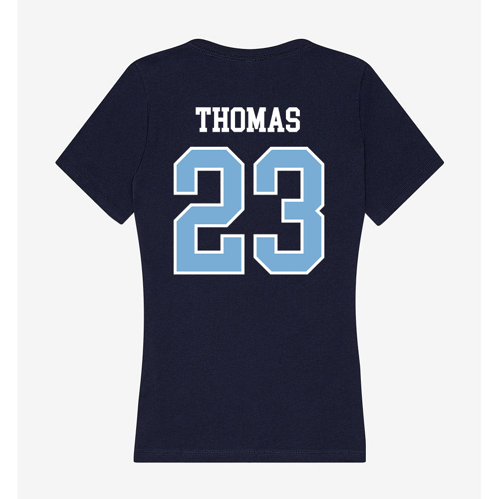 UNC - NCAA Women's Soccer : Olivia Thomas - Women's V-Neck T-Shirt-1