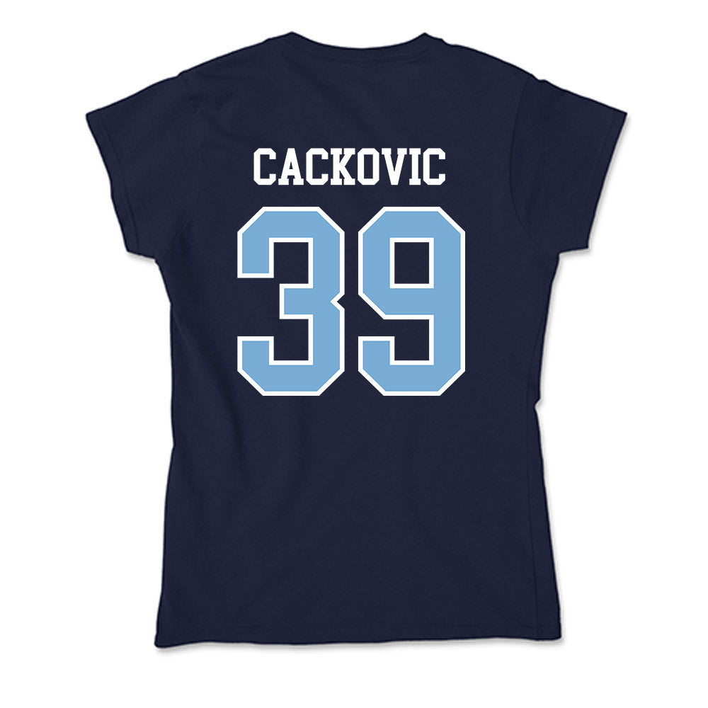 UNC - NCAA Baseball : Jake Cackovic - Soft Style Women’s T-Shirt-1