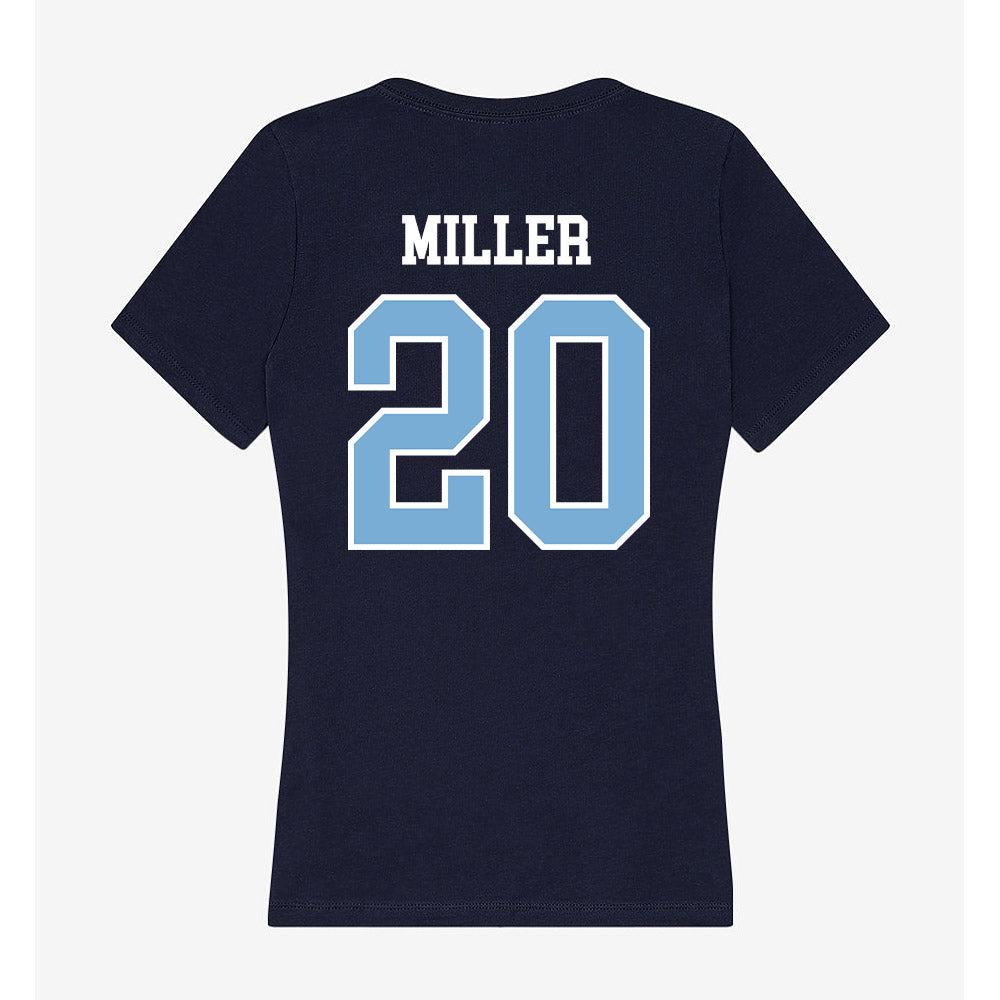 UNC - NCAA Women's Volleyball : Lindley Miller - Women's V-Neck T-Shirt-1