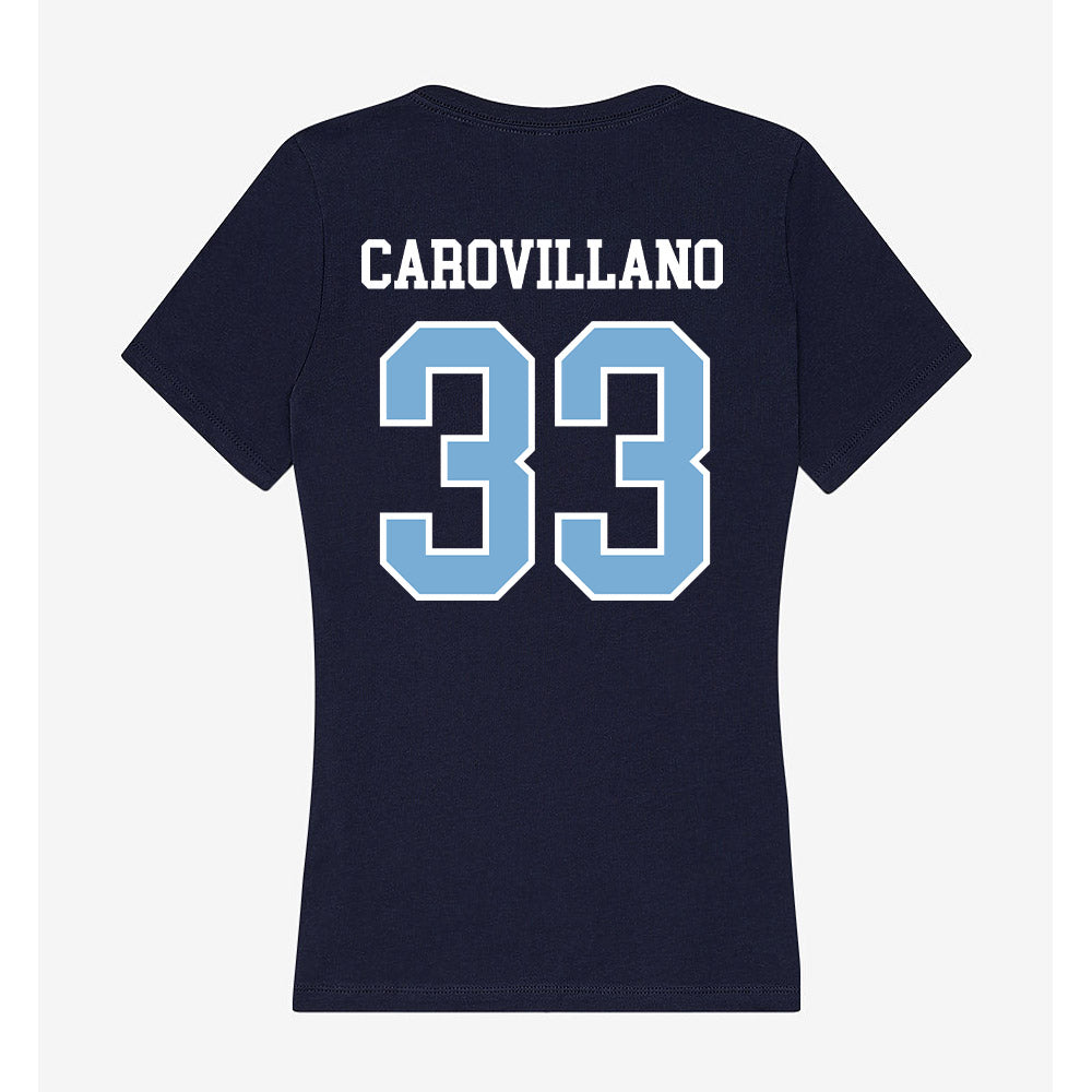 UNC - NCAA Women's Lacrosse : Brigid Carovillano - Women's V-Neck T-Shirt-1