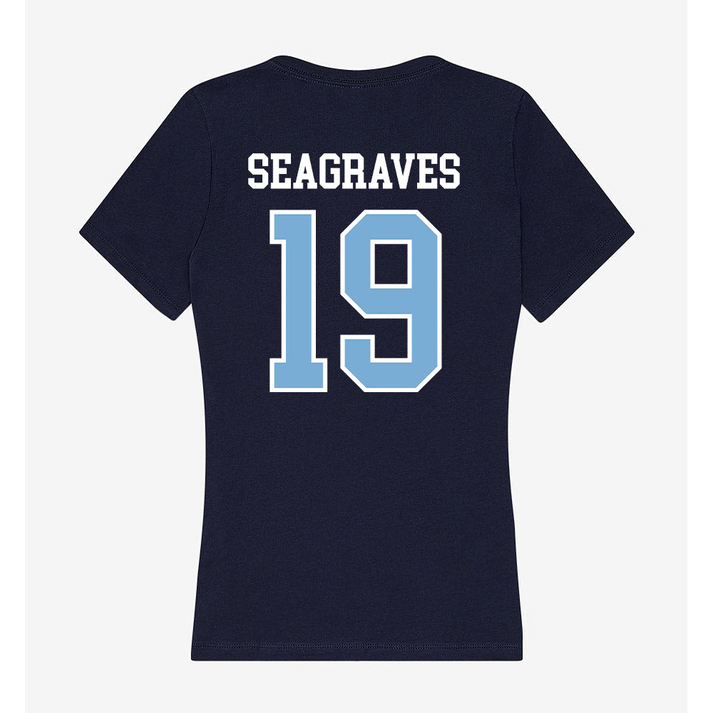 UNC - NCAA Baseball : Camron Seagraves - Women's V-Neck T-Shirt-1