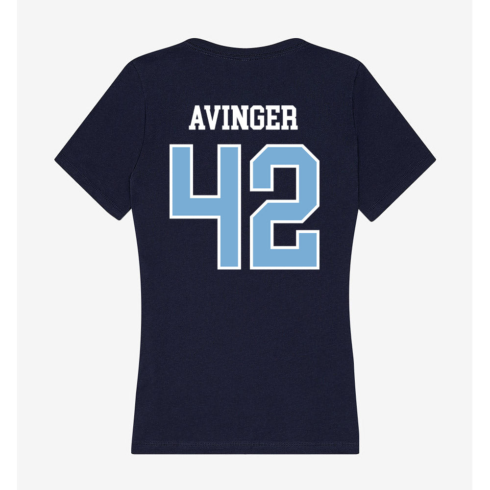 UNC - NCAA Football : Jordan Avinger - Women's V-Neck T-Shirt-1