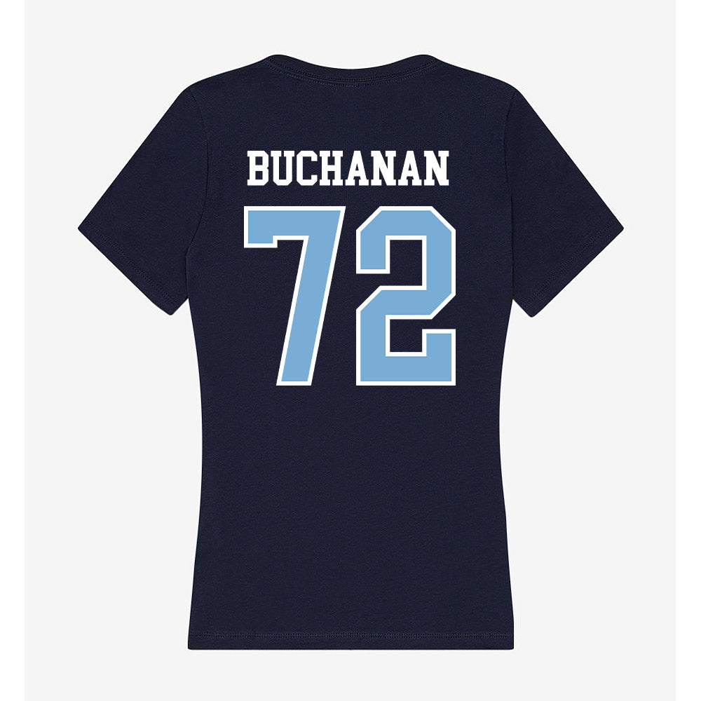 UNC - NCAA Football : Eidan Buchanan - Women's V-Neck T-Shirt-1