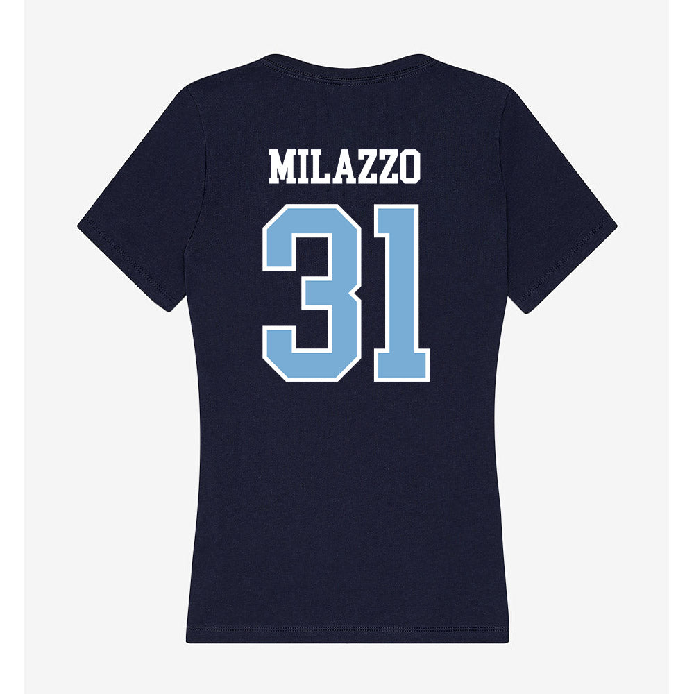 UNC - NCAA Men's Soccer : Cristian Milazzo - Classic Shersey Women's V-Neck T-Shirt-1