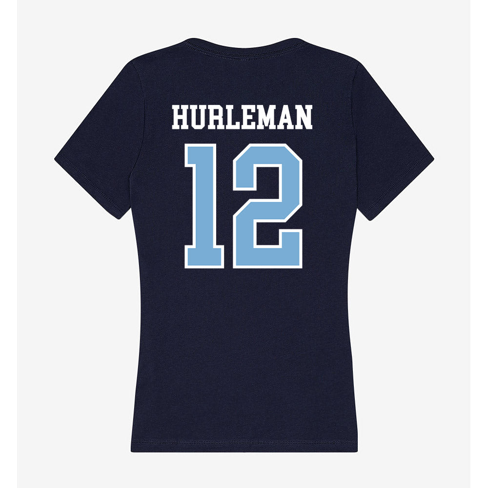 UNC - NCAA Women's Lacrosse : Audrey Hurleman - Women's V-Neck T-Shirt-1