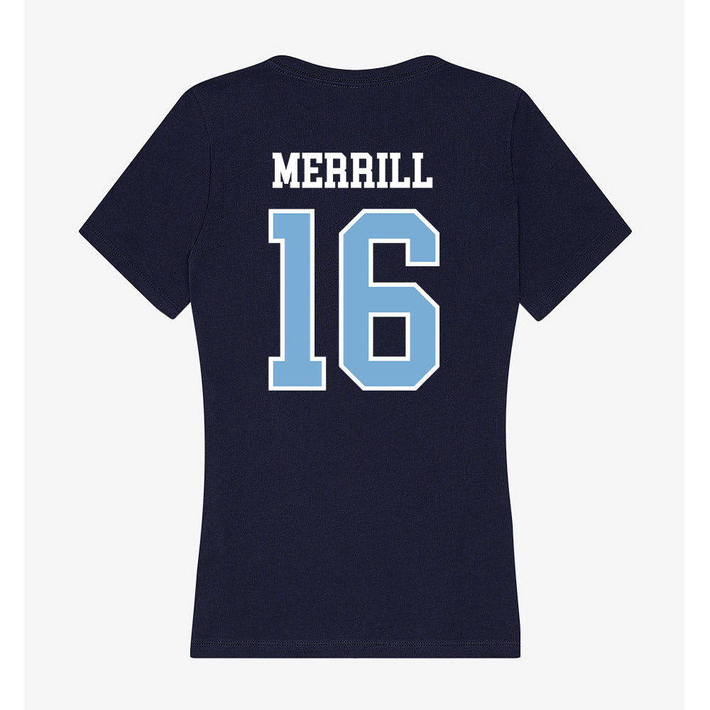 UNC - NCAA Men's Lacrosse : Gary Merrill - Women's V-Neck T-Shirt-1
