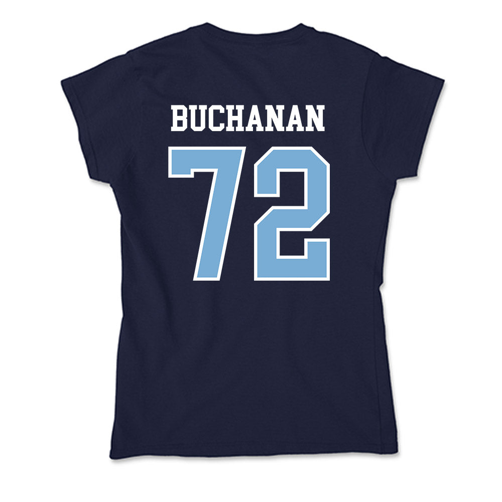UNC - NCAA Football : Eidan Buchanan - Soft Style Women’s T-Shirt-1
