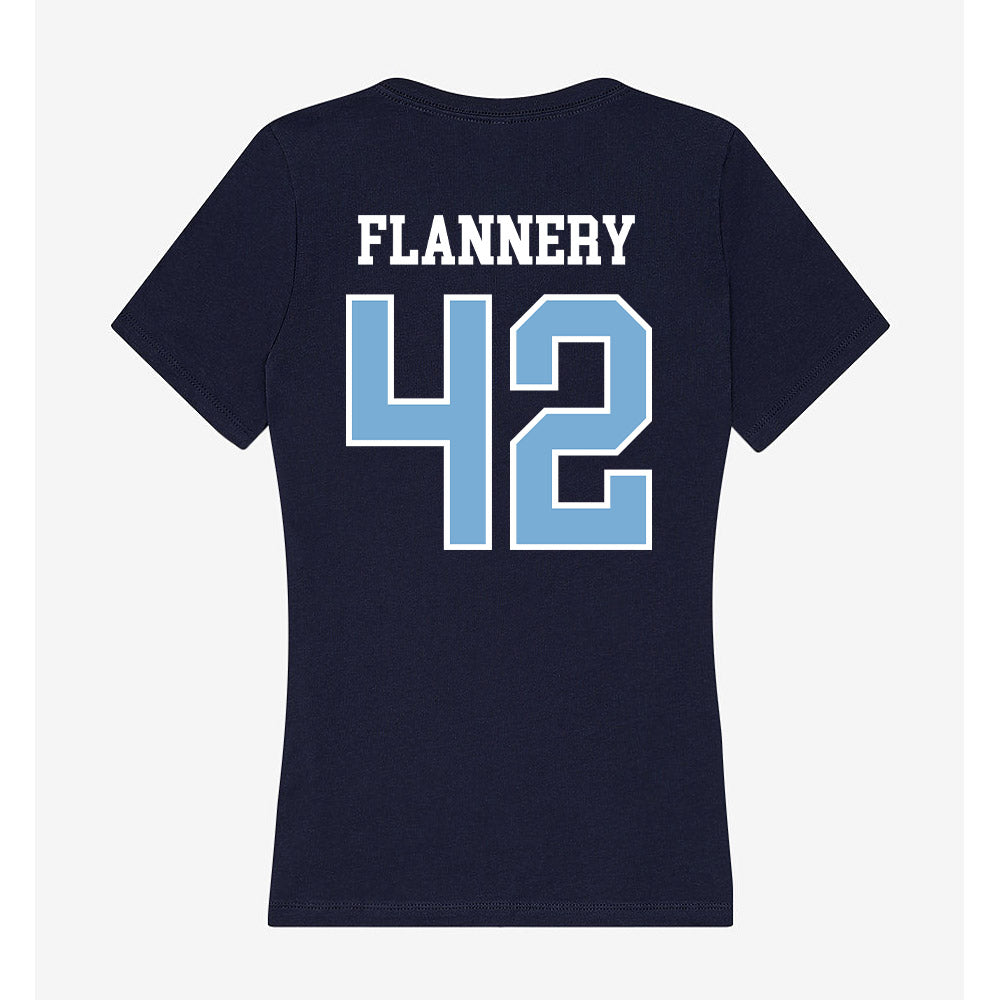 UNC - NCAA Baseball : Boston Flannery - Women's V-Neck T-Shirt-1