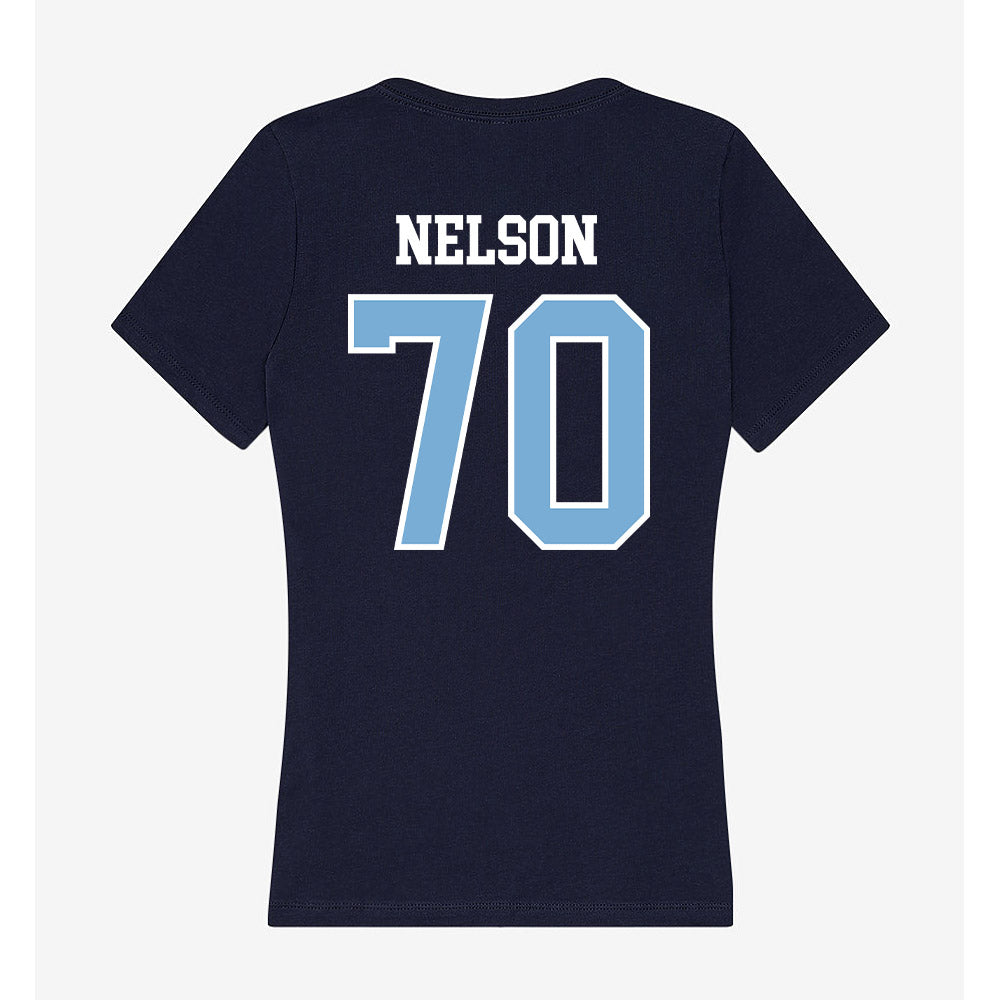 UNC - NCAA Football : Byron Nelson - Women's V-Neck T-Shirt-1