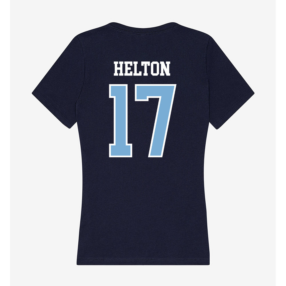 UNC - NCAA Football : Nyqir Helton - Women's V-Neck T-Shirt-1