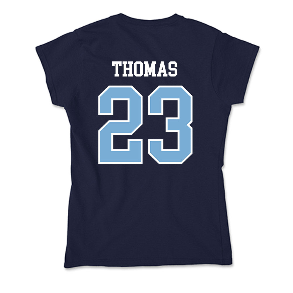 UNC - NCAA Women's Soccer : Olivia Thomas - Soft Style Women’s T-Shirt-1