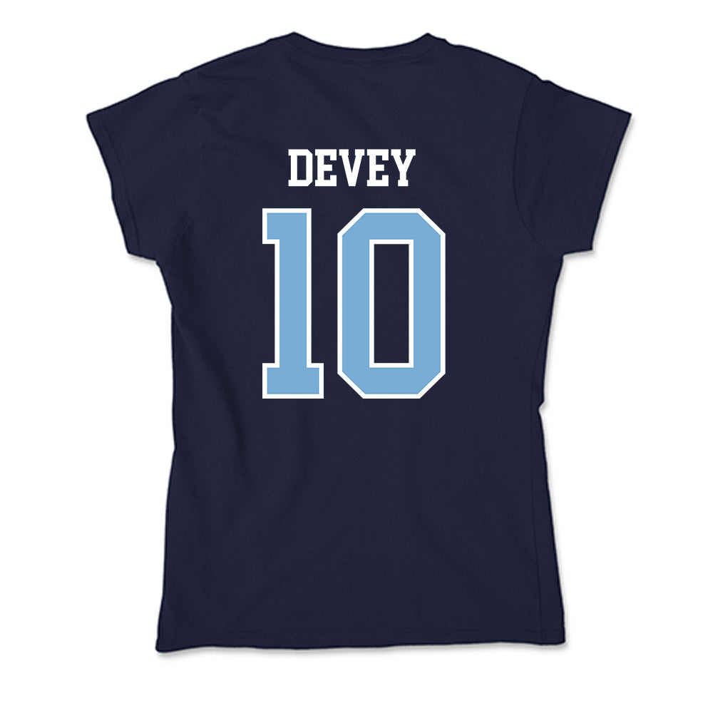 UNC - NCAA Women's Soccer : Bella Devey - Soft Style Women’s T-Shirt-1