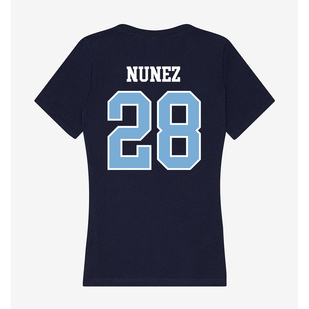 UNC - NCAA Baseball : Jadyn Nunez - Women's V-Neck T-Shirt-1