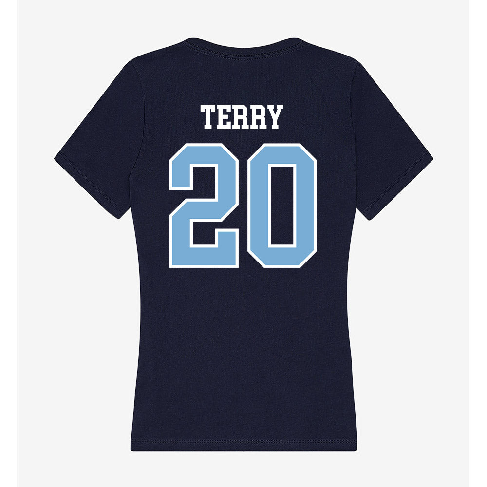 UNC - NCAA Baseball : AJ Terry - Women's V-Neck T-Shirt-1