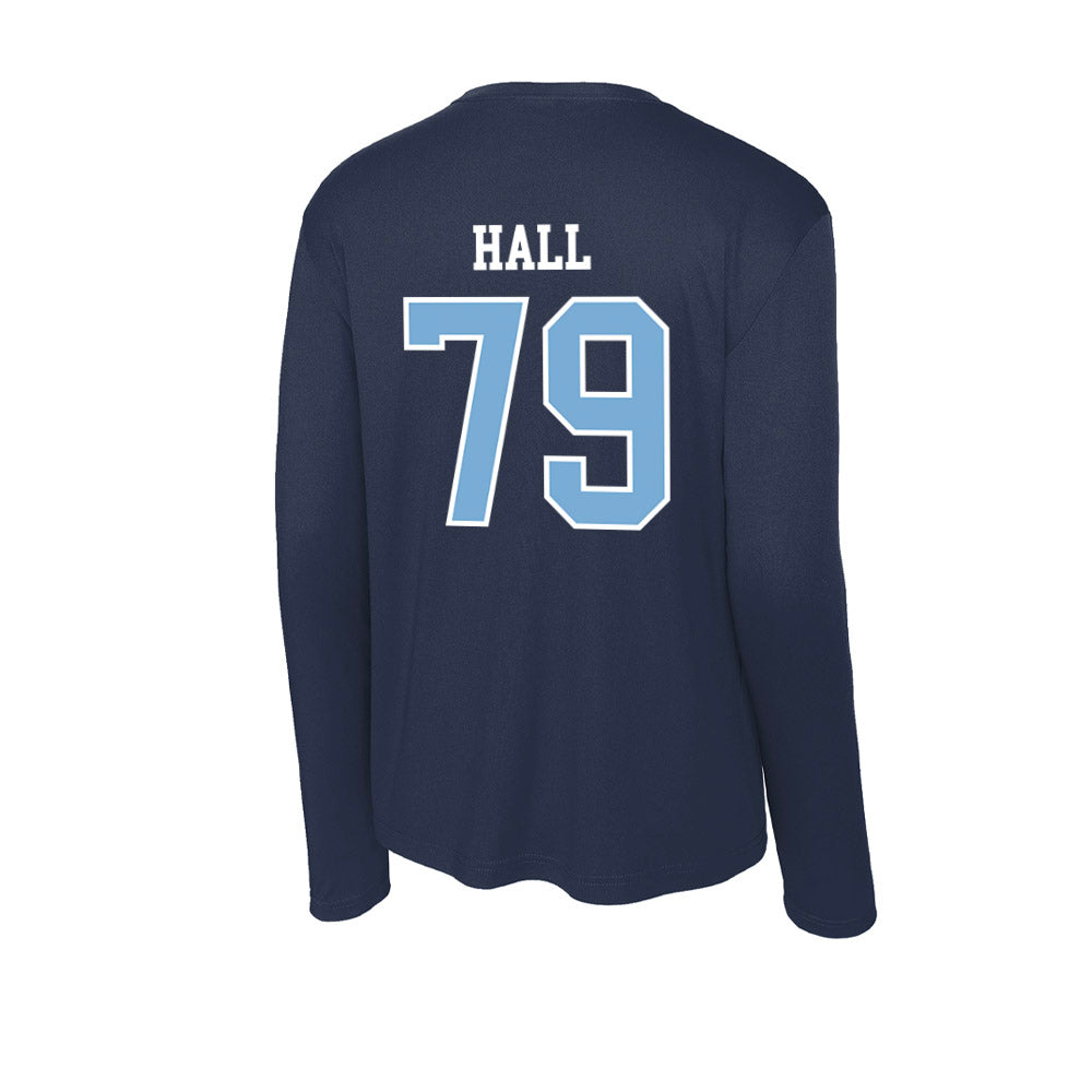 UNC - NCAA Football : Anthony Hall - Activewear Long Sleeve T-Shirt-1