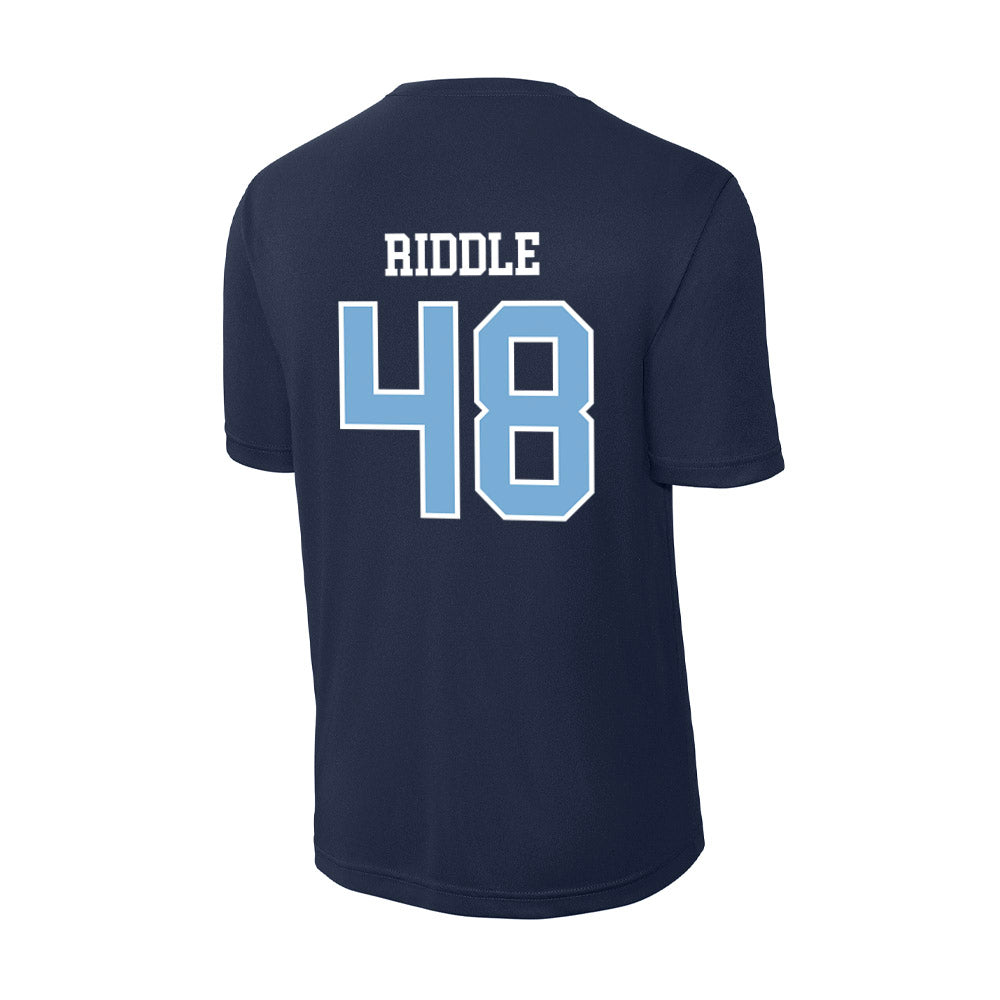 UNC - NCAA Men's Lacrosse : Graham Riddle - Activewear T-Shirt-1