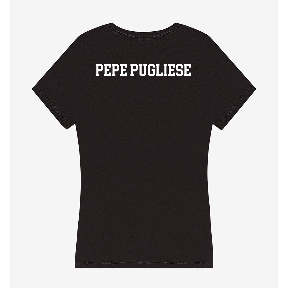UNC Pembroke - NCAA Women's Swimming & Diving : Benedetta Pepe Pugliese - Classic Shersey Women's V-Neck T-Shirt-1