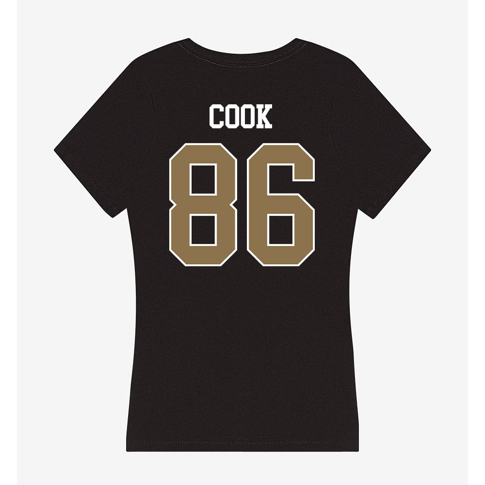 UNC Pembroke - NCAA Football : Logan Cook - Classic Shersey Women's V-Neck T-Shirt-1