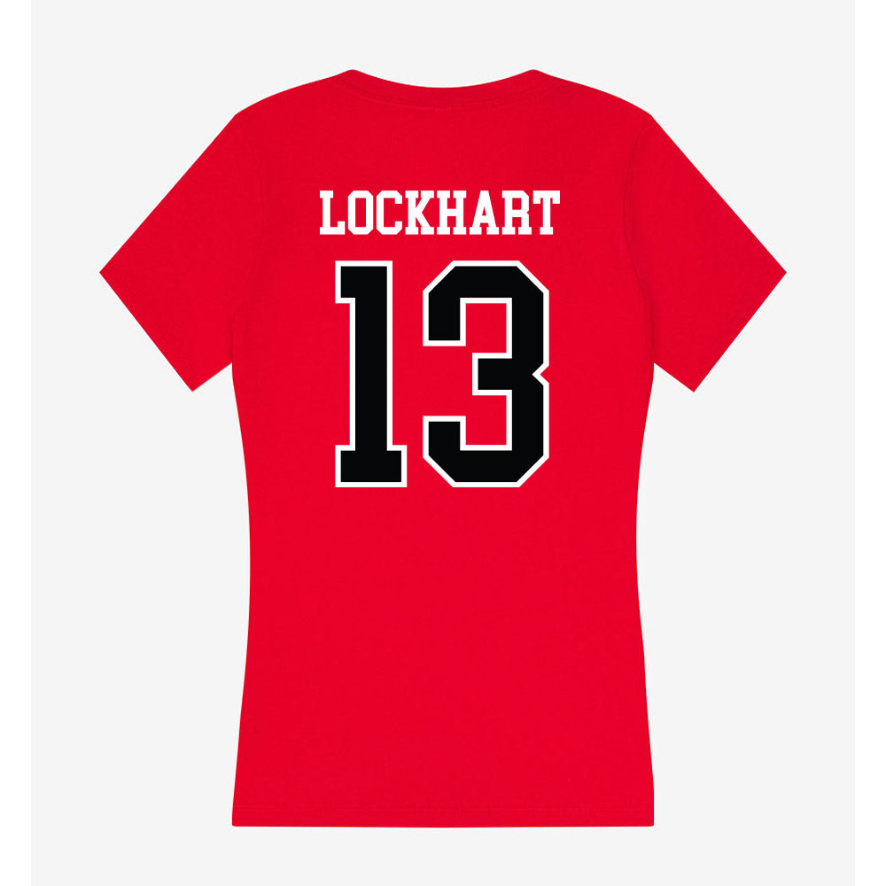 UCM - NCAA Women's Soccer : Hadley Lockhart - Women's V-Neck T-Shirt-1
