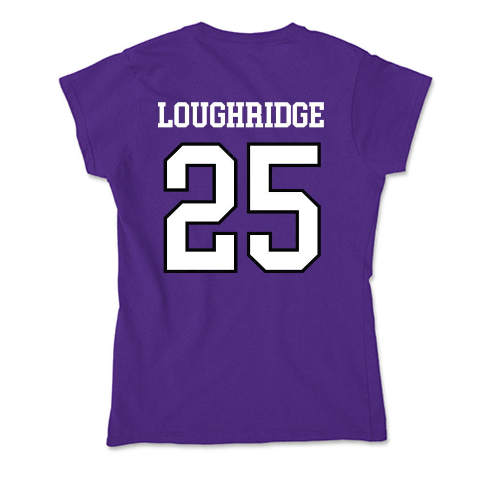 Lipscomb - NCAA Men's Basketball : Hendrix Loughridge - Soft Style Women’s T-Shirt-1