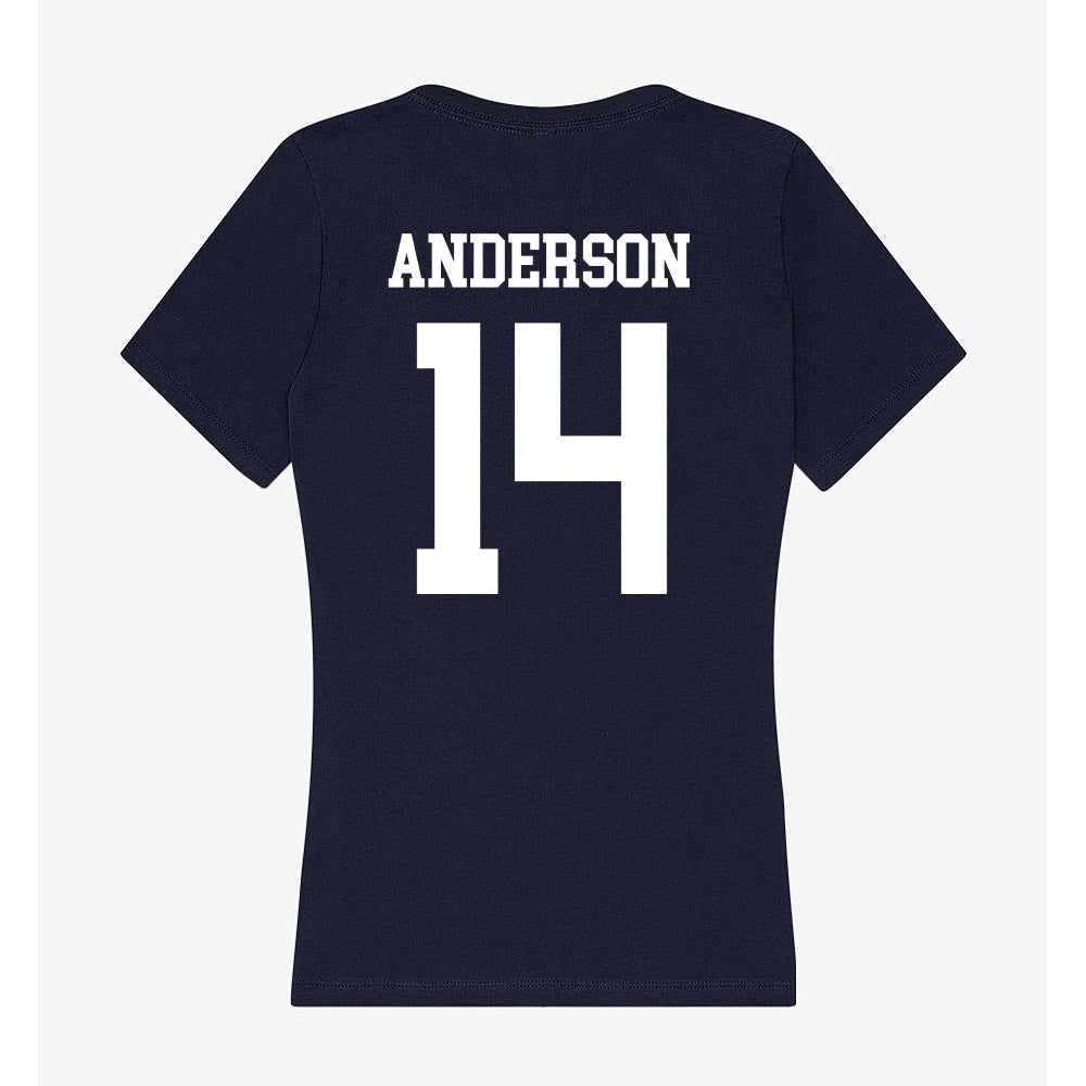 UWF - NCAA Football : Cameron Anderson - Women's V-Neck T-Shirt-1