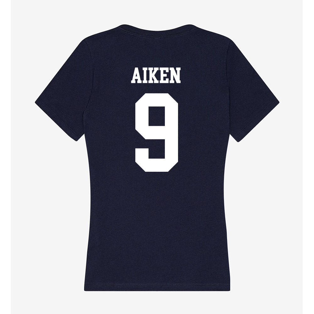 UWF - NCAA Football : Adam Aiken - Women's V-Neck T-Shirt-1