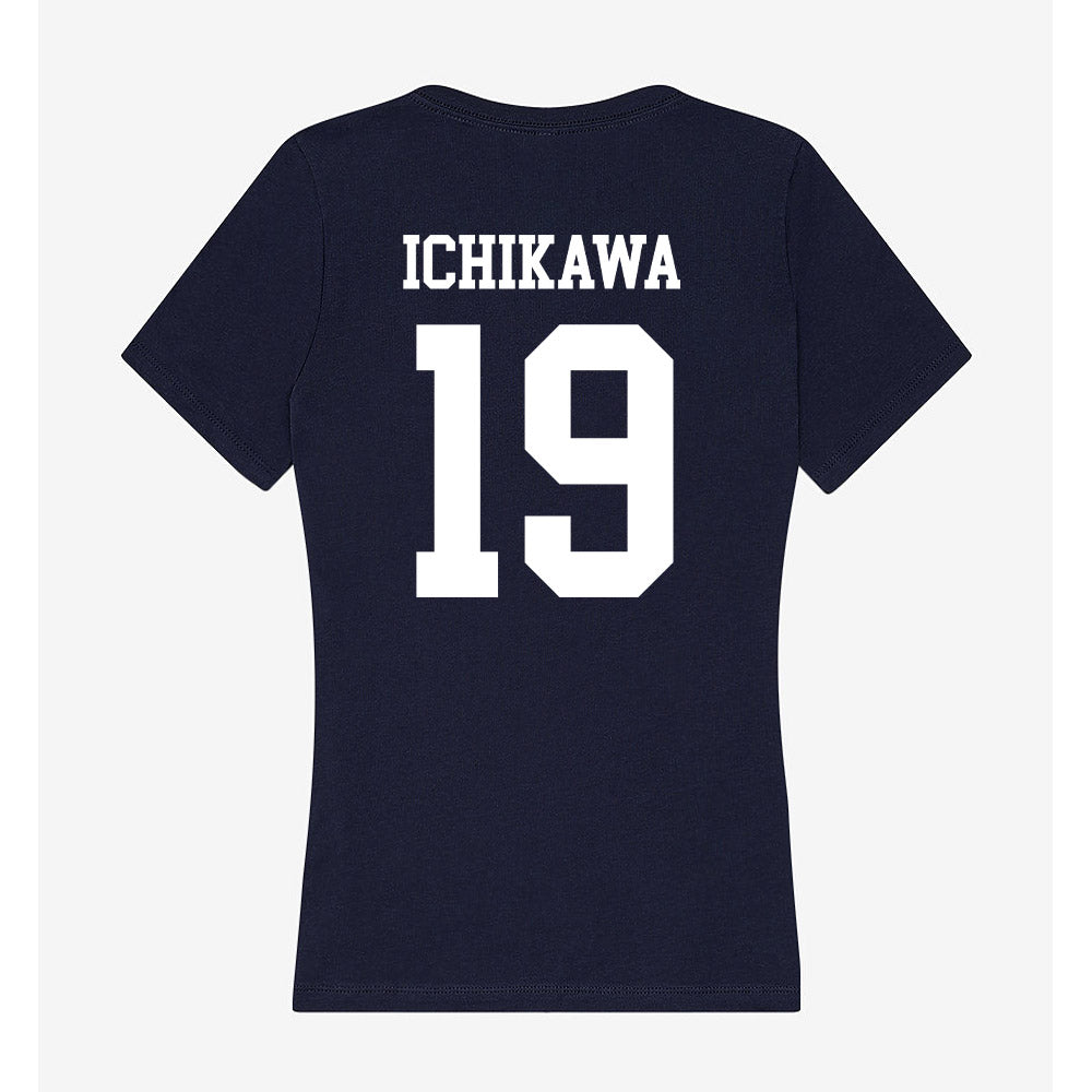 UWF - NCAA Men's Soccer : Reo Ichikawa - Women's V-Neck T-Shirt-1