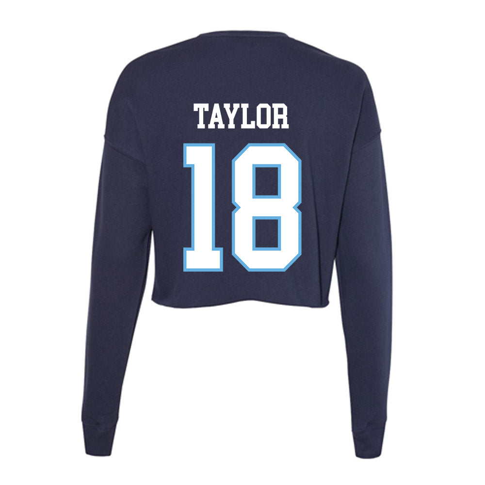 San Diego - NCAA Softball : Emily Taylor - Women's Cropped Crew Fleece-1