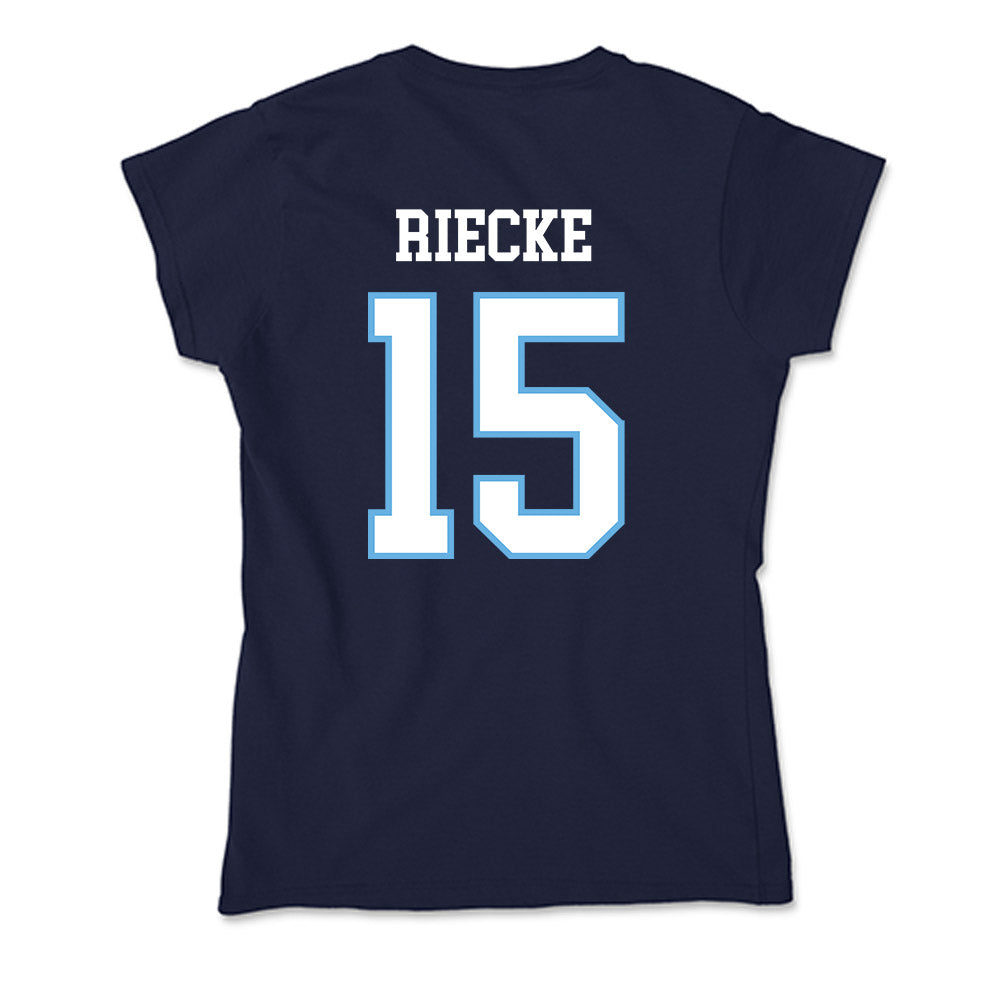 San Diego - NCAA Men's Soccer : Owen Riecke - Soft Style Women’s T-Shirt-1