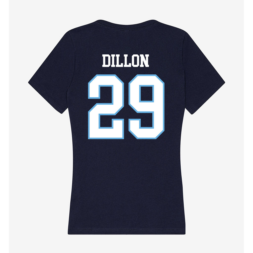 San Diego - NCAA Men's Soccer : Devin Dillon - Women's V-Neck T-Shirt-1