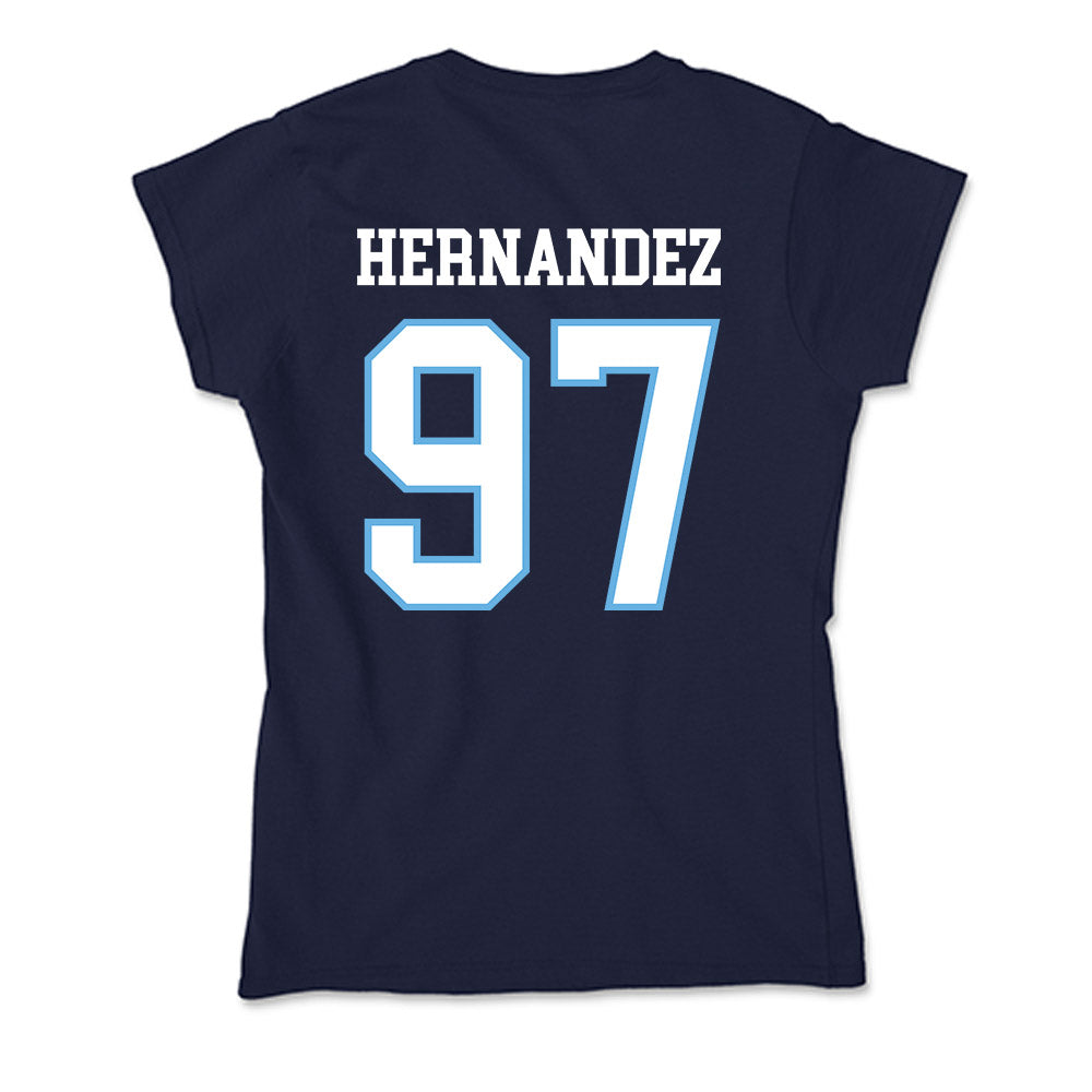 San Diego - NCAA Football : Diezel Hernandez - Soft Style Women’s T-Shirt-1