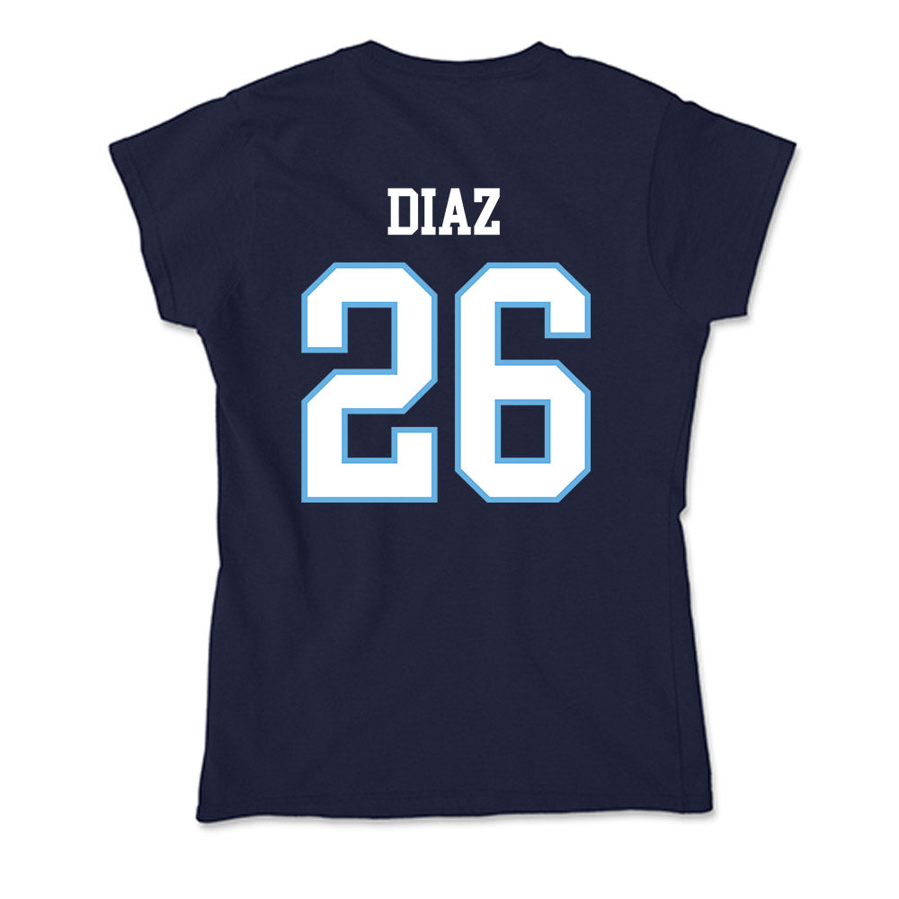 San Diego - NCAA Softball : Abrielle Diaz - Soft Style Women’s T-Shirt-1