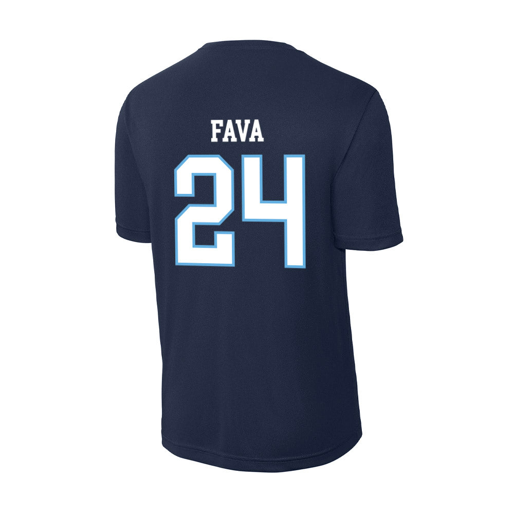 San Diego - NCAA Men's Soccer : Luca Fava - Activewear T-Shirt-1