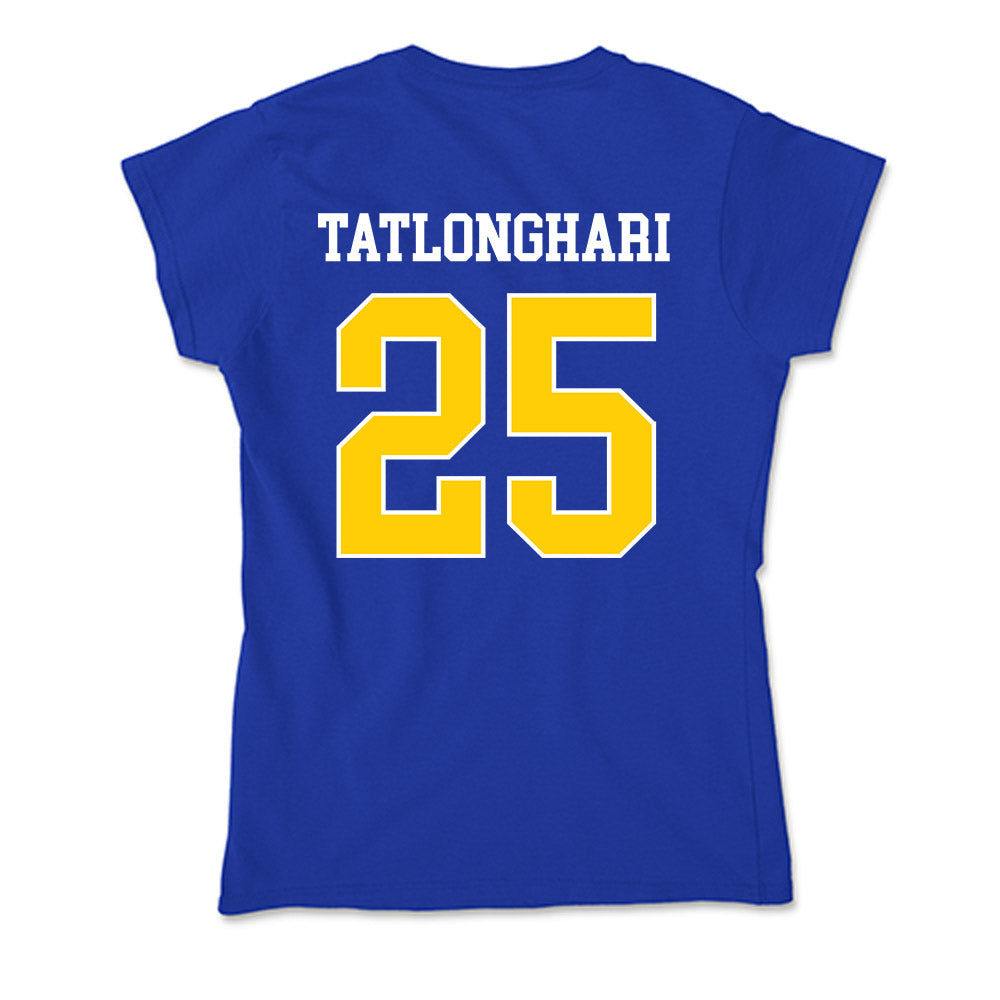 Rollins - NCAA Men's Soccer : Noah Tatlonghari - Soft Style Women’s T-Shirt-1