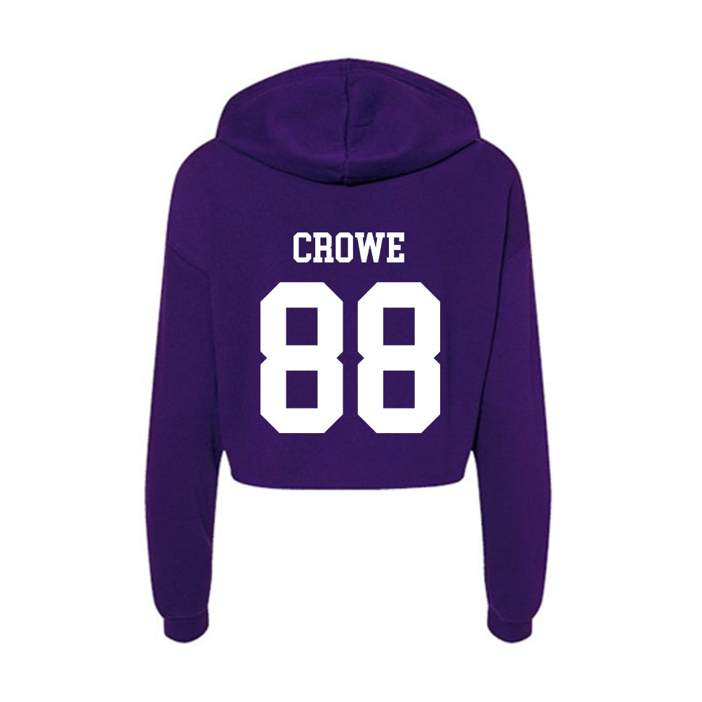 Truman - NCAA Football : Kai Crowe - Women's Crop Fleece Hoodie-1