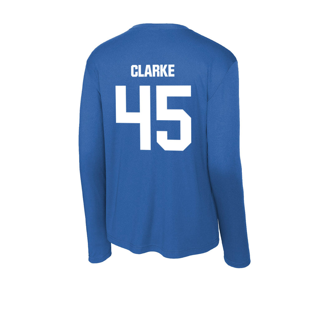 Fayetteville State - NCAA Football : Sedrick Clarke - Activewear Long Sleeve T-Shirt-1