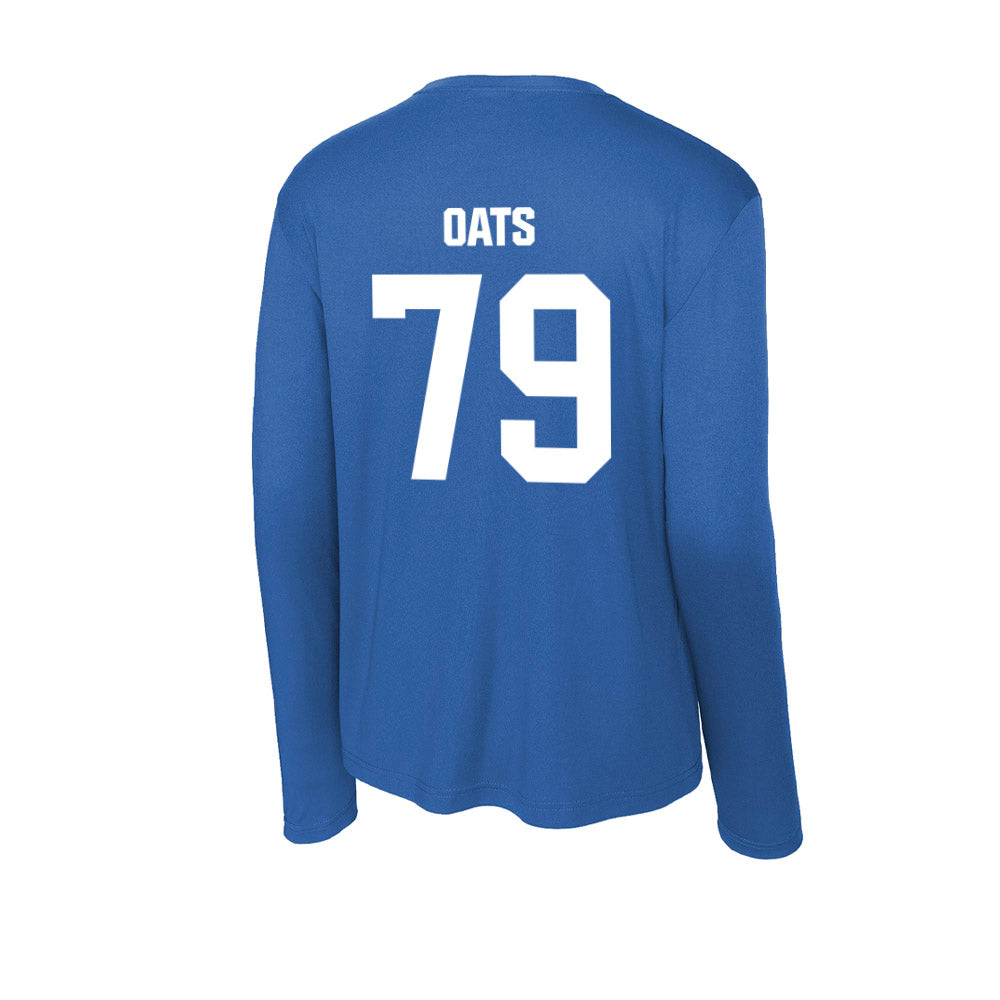 Fayetteville State - NCAA Football : Christian Oats - Activewear Long Sleeve T-Shirt-1