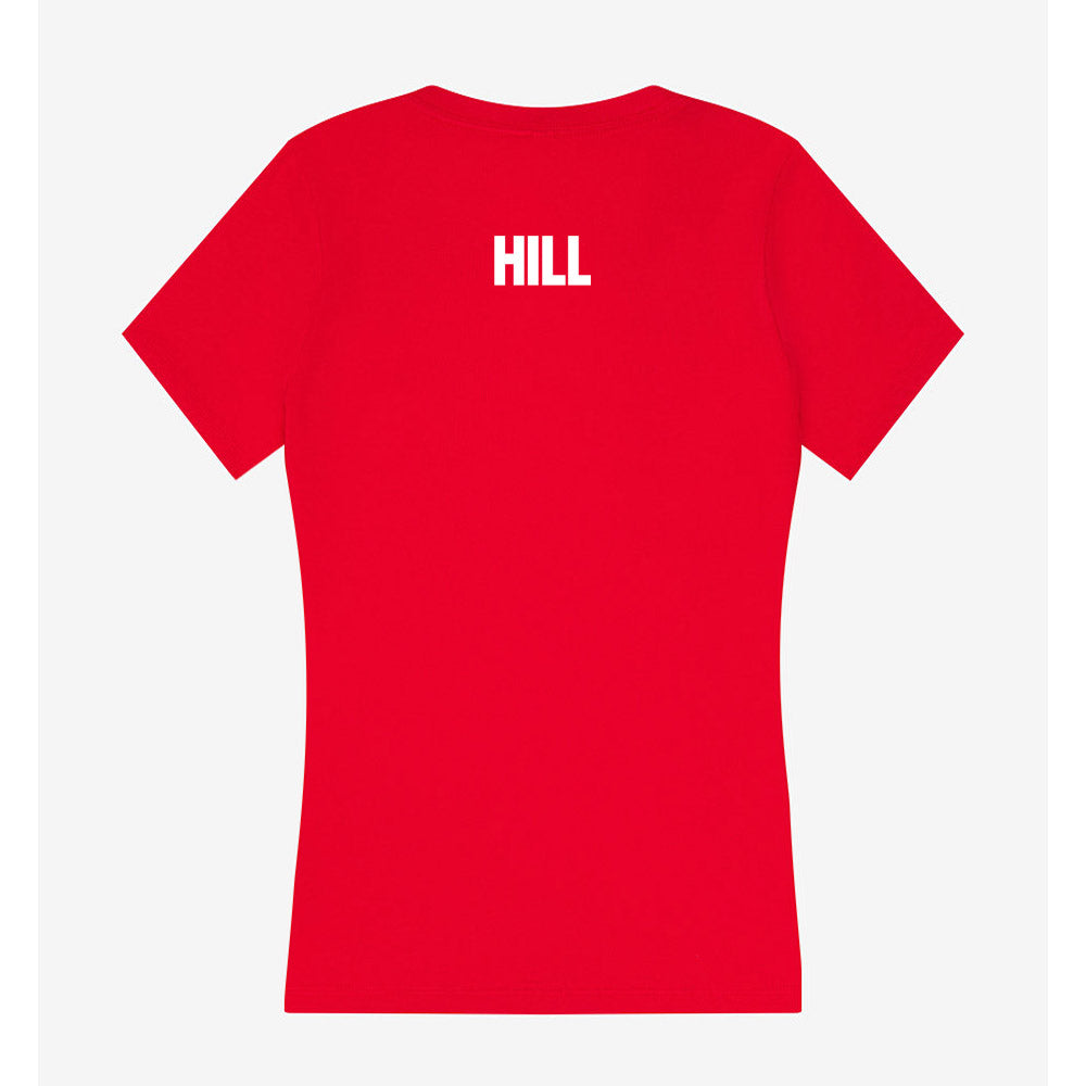 Jax State - NCAA Women's Track & Field : Cheyenne Hill - Women's V-Neck T-Shirt-1