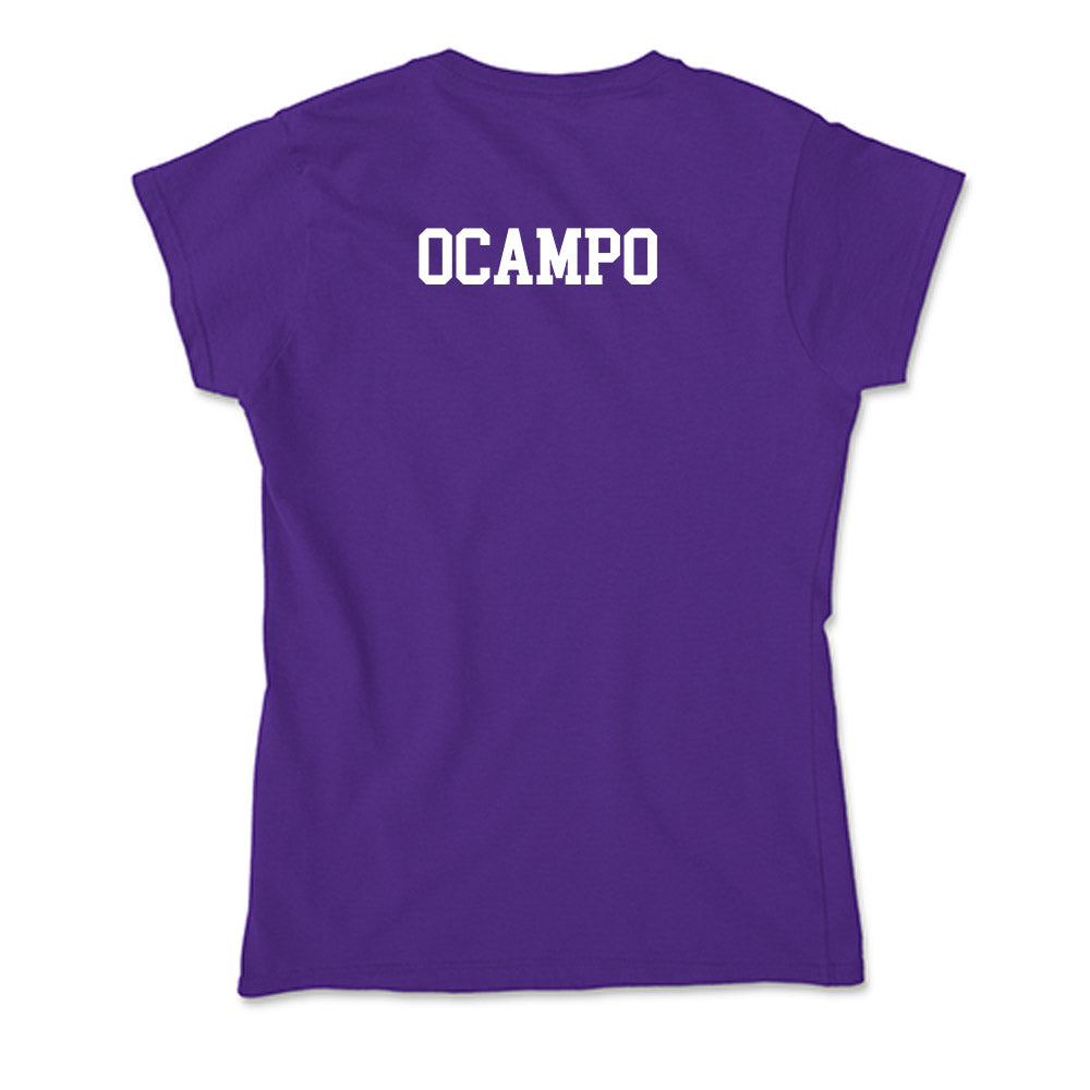 Evansville - NCAA Men's Track & Field : Jose Ocampo - Soft Style Women’s T-Shirt-1