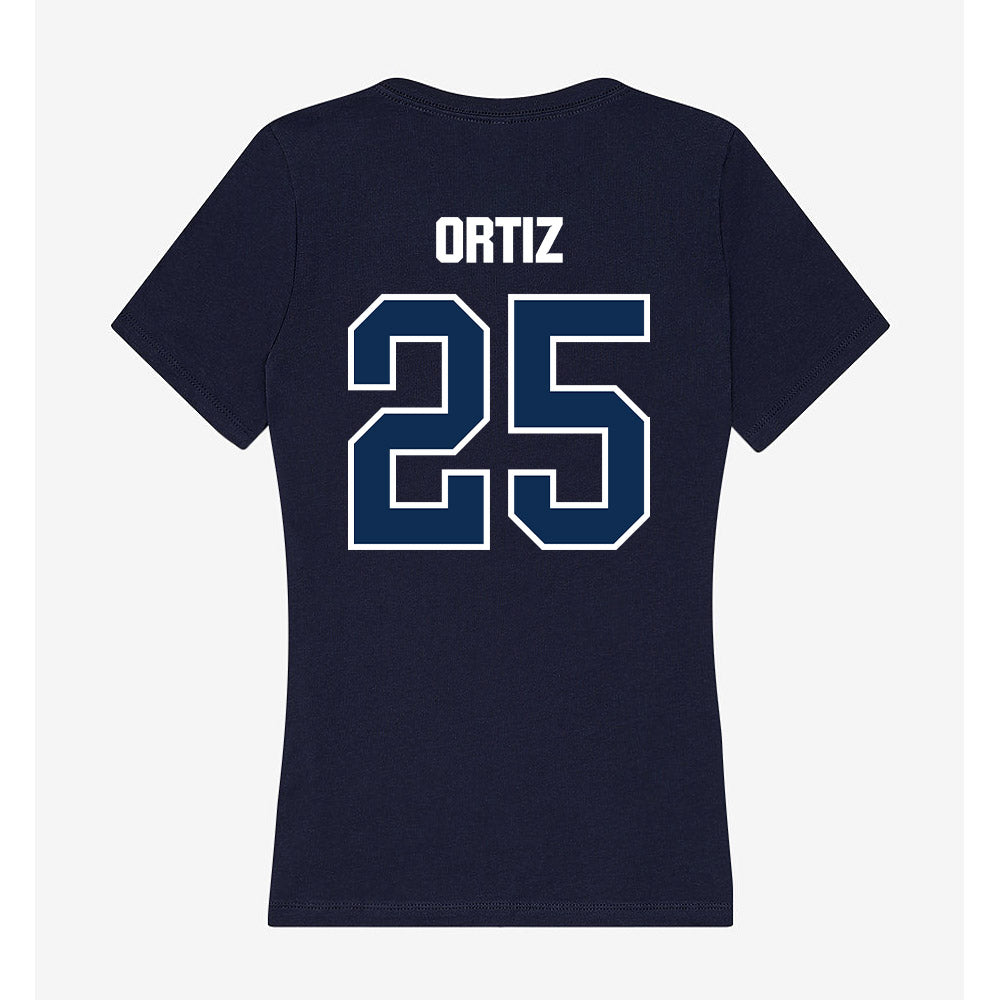MSU Denver - NCAA Baseball : Erubiel Ortiz - Women's V-Neck T-Shirt-1