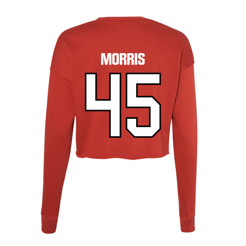 NWOSU - NCAA Football : Carter Morris - Women's Cropped Crew Fleece-1