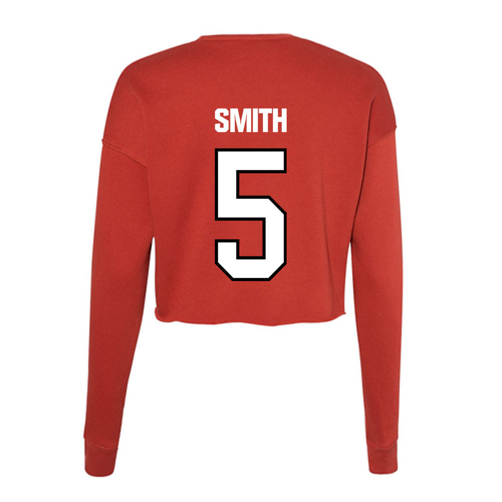 NWOSU - NCAA Women's Volleyball : Karsyn Smith - Women's Cropped Crew Fleece-1