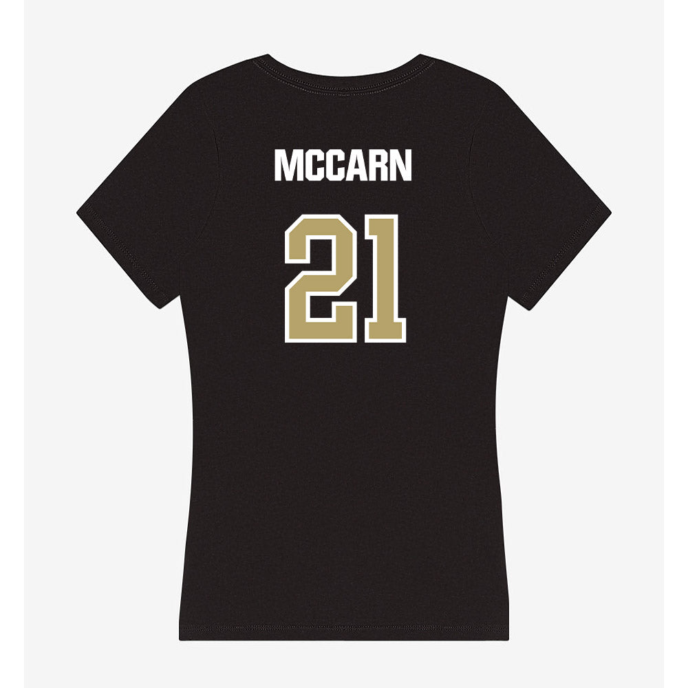 Lindenwood - NCAA Women's Basketball : Anna McCarn - Women's V-Neck T-Shirt-1