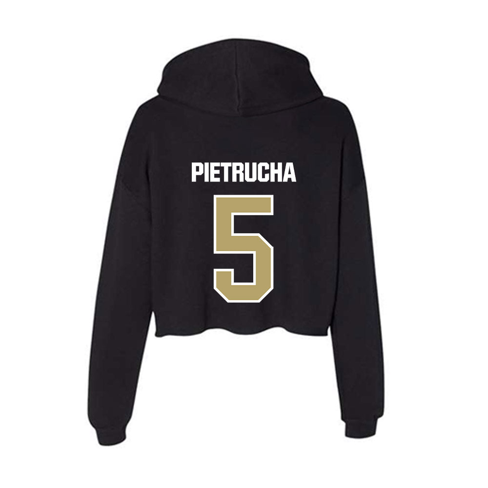 Lindenwood - NCAA Women's Ice Hockey : Nicole Pietrucha - Women's Crop Fleece Hoodie-1
