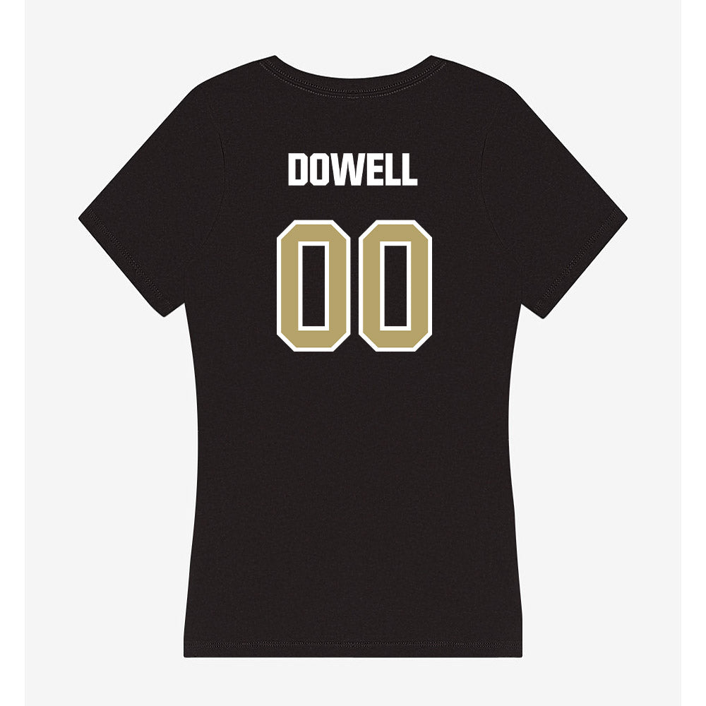 Lindenwood - NCAA Football : Carter Dowell - Women's V-Neck T-Shirt-1