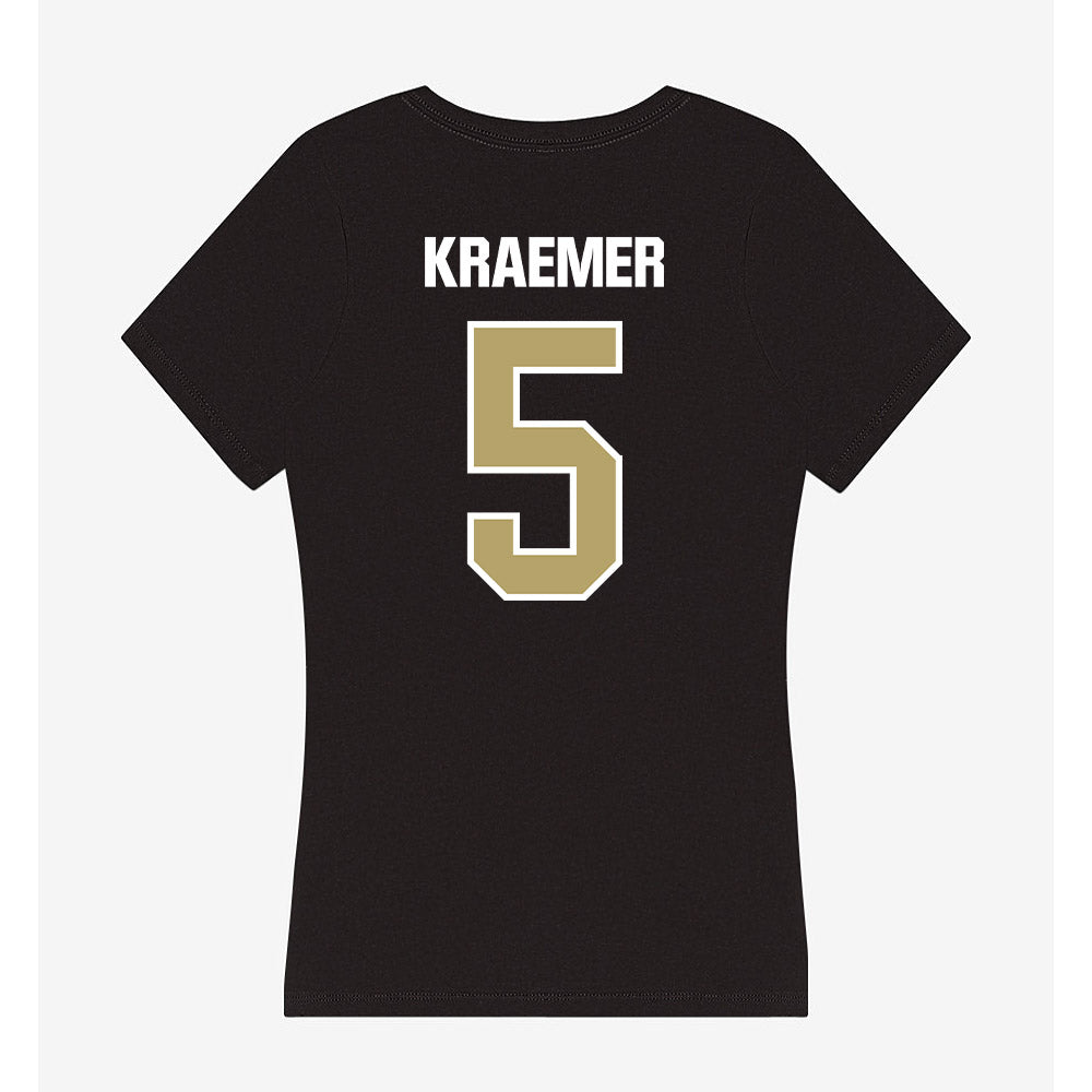 Lindenwood - NCAA Women's Volleyball : Anna Kraemer - Women's V-Neck T-Shirt-1